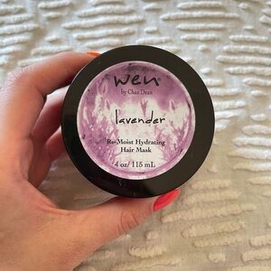 WEN by Chaz Dean 4 OZ LAVENDER‎ Re-Moist Hydrating Hair Mask NEW OPEN